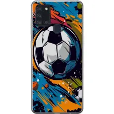 Gustaf - Mobilskal till Samsung Galaxy A21s med Fotbollar