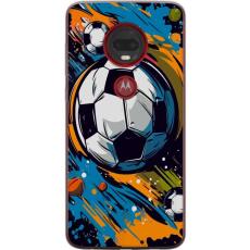 iSecrets - Mobilskal till Motorola Moto G7 Plus med Fotbollar
