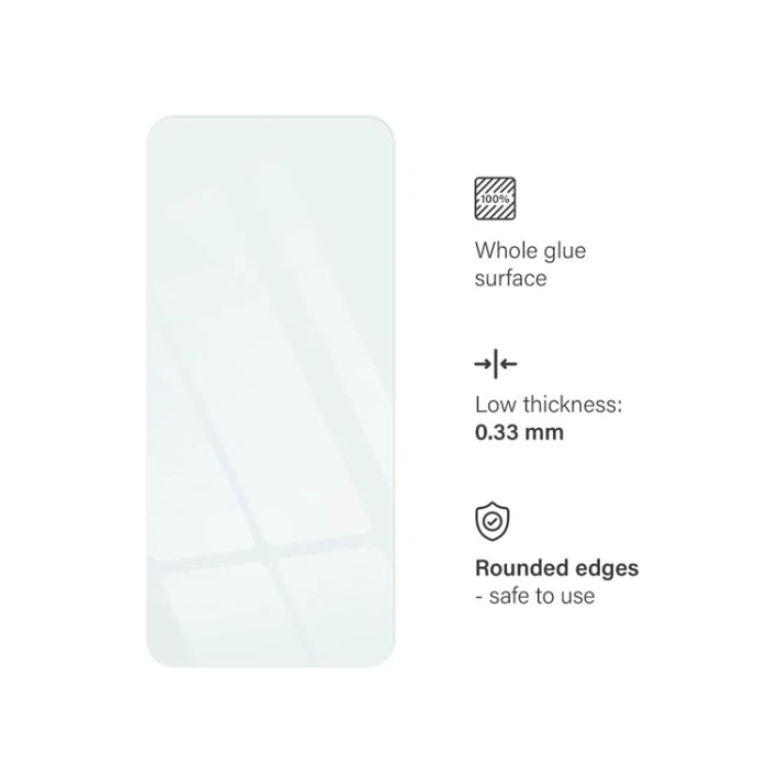 Blue Star - Blue Star Xiaomi Redmi Note 13 4G/5G Härdat Glas Skärmskydd 9H