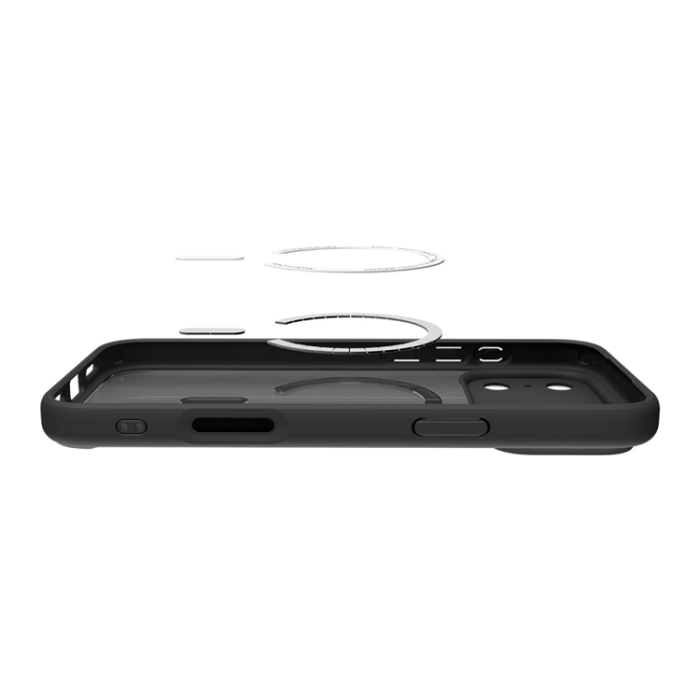 Spigen - Spigen iPhone 17 Pro Max Mobilskal Magsafe Ultra Hybrid - Frost Svart