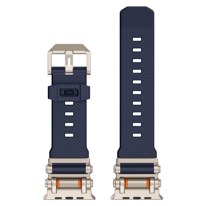 Boom of Sweden - Apple Watch Ultra (49mm) Armband Rotation Axis Silikon - Blå