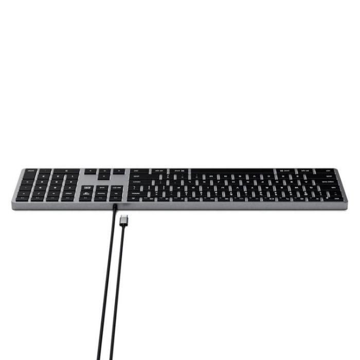 Satechi - Satechi W3 USB-C Tangentbord - Nordisk Layout