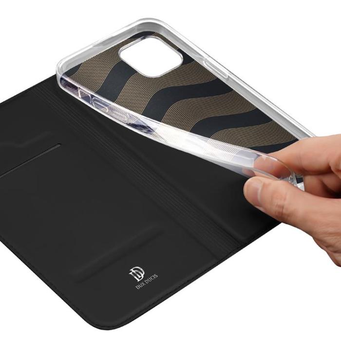 Dux Ducis - Dux Ducis iPhone 15 Plus Plånboksfodral Skin Pro - Svart