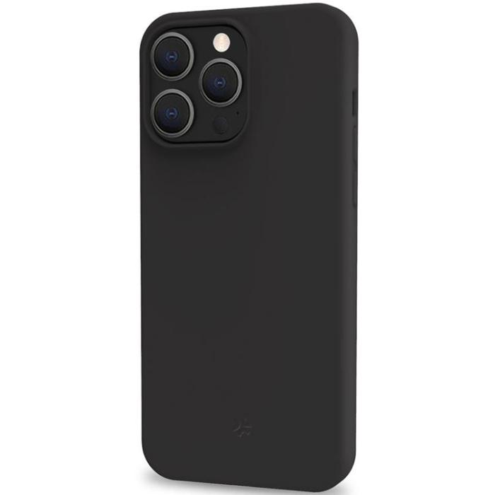Celly - Celly iPhone 15 Pro Max Mobilskal Cromo Soft Rubber - Svart