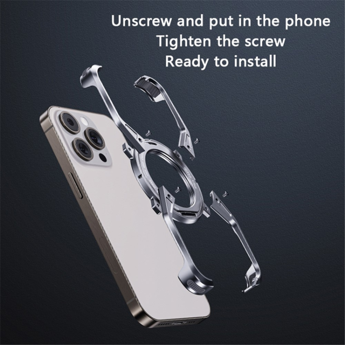 A-One Brand - iPhone 15 Pro Max Mobilskal Bumper Frameless