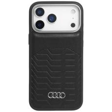 Audi - Audi iPhone 17 Pro Mobilskal MagSafe GT Syntetiskt Läder - Svart