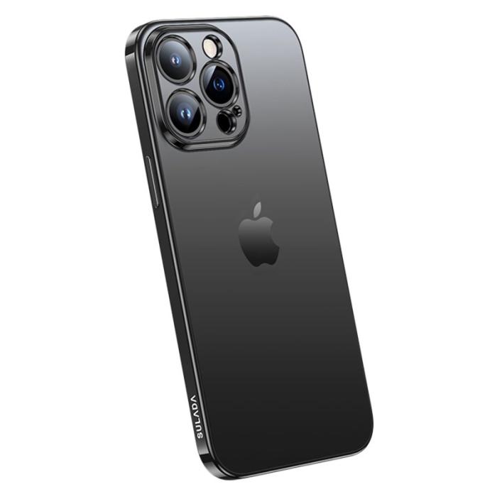 SULADA - SULADA Nature Series Mobilskal till iPhone 14 Pro Max TPU Svart