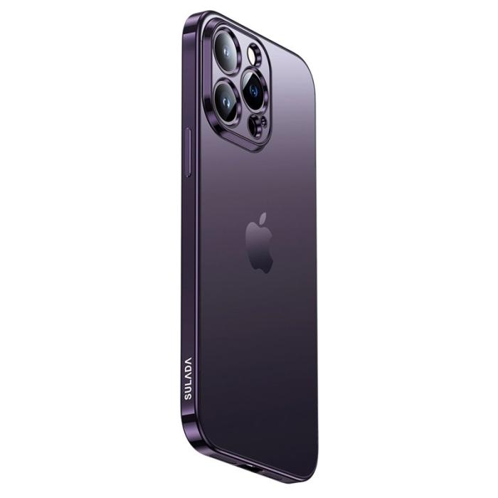 SULADA - SULADA Nature Series Mobilskal till iPhone 14 Pro Max TPU Svart