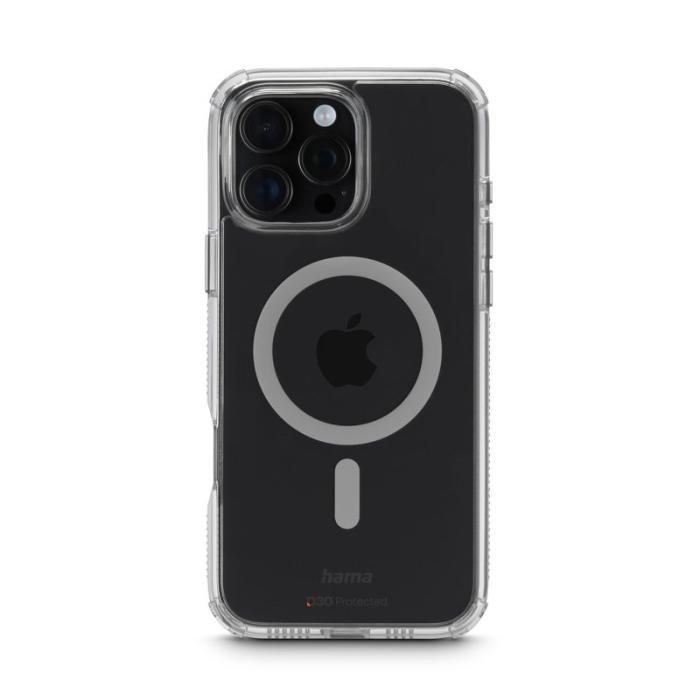 Hama - HAMA Mobilskal Extreme Protect iPhone 16 Pro Max MagFodral Transparent