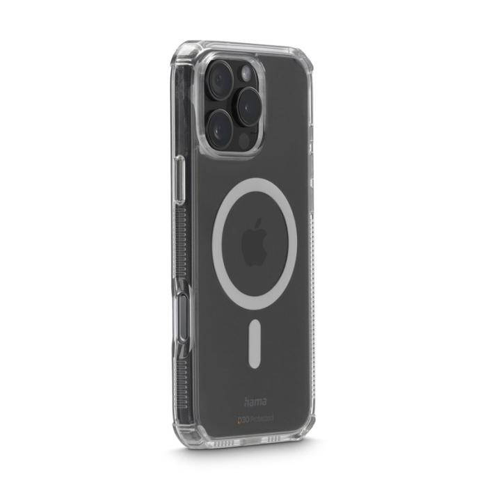 Hama - HAMA Mobilskal Extreme Protect iPhone 16 Pro Max MagFodral Transparent