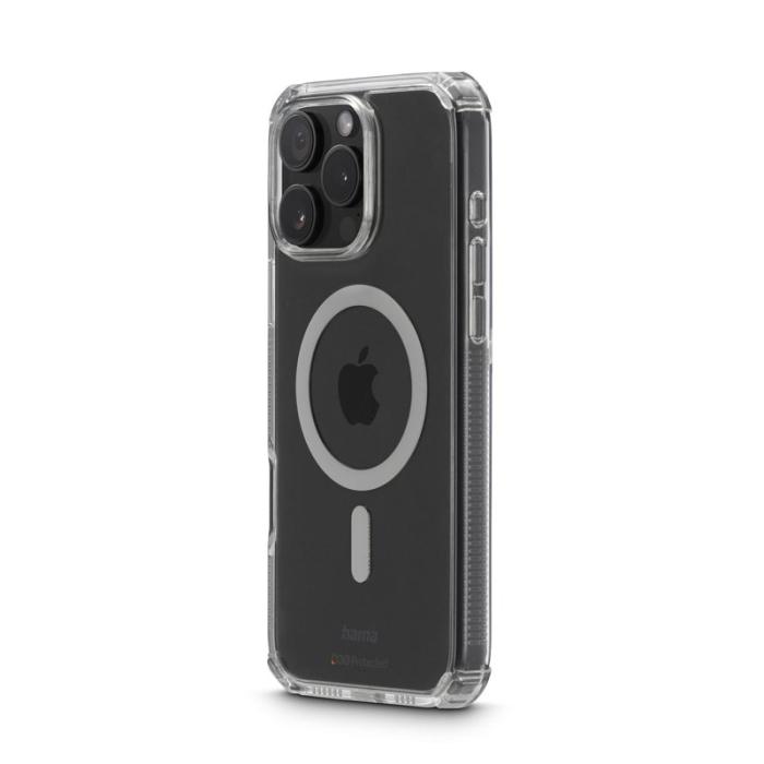 Hama - HAMA Mobilskal Extreme Protect iPhone 16 Pro Max MagFodral Transparent