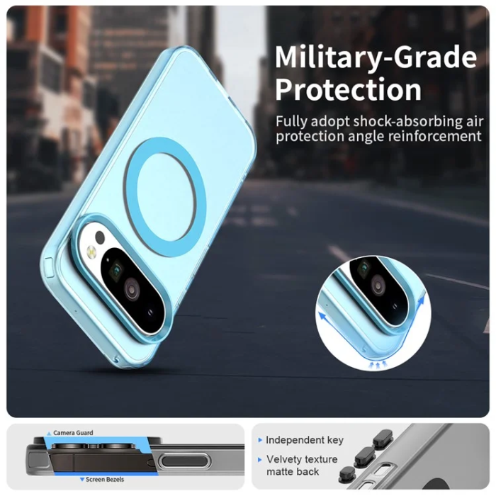 A-One Brand - Google Pixel 10/10 Pro Mobilskal Anti Drop - Blå
