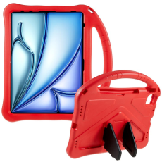 A-One Brand - iPad Air 11” (2025/2024) Skal EVA Kickstand - Röd