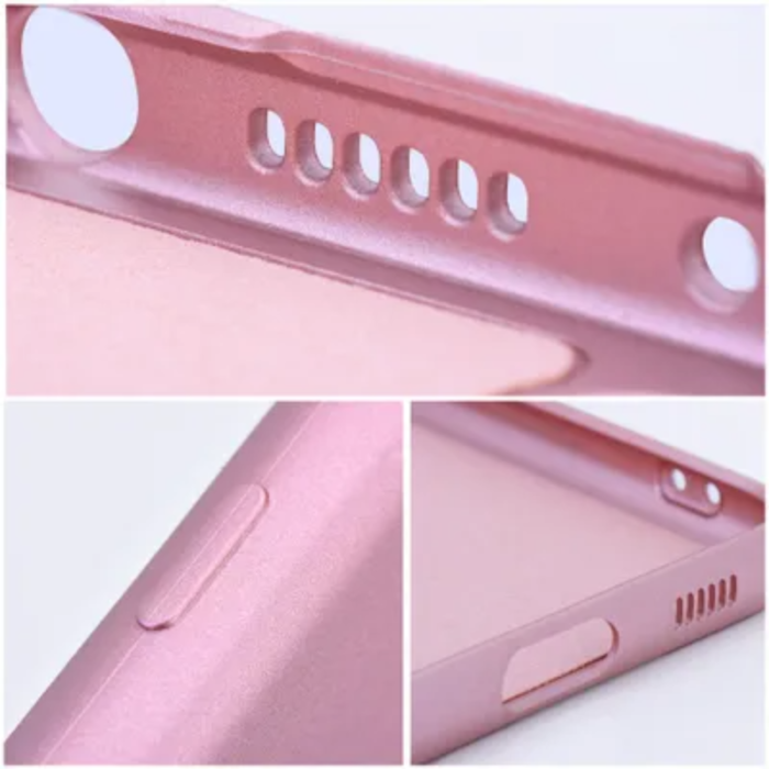 OEM - iPhone 15 Mobilskal Metallic - Rosa