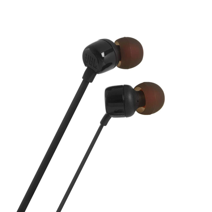 JBL - JBL Tune 110 In-Ear-Hörlurar med 3.5 mm Minijack - Svart