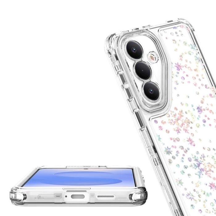 OEM - Mobilskal för Samsung Galaxy S26 Plus Transparent TPU - Snöflingor