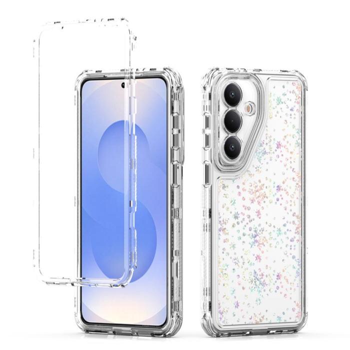 OEM - Mobilskal för Samsung Galaxy S26 Plus Transparent TPU - Snöflingor