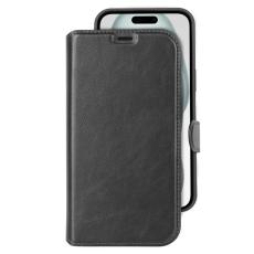Champion - Celly iPhone 15 Plus Plånboksfodral 2-in-1 Slim - Svart