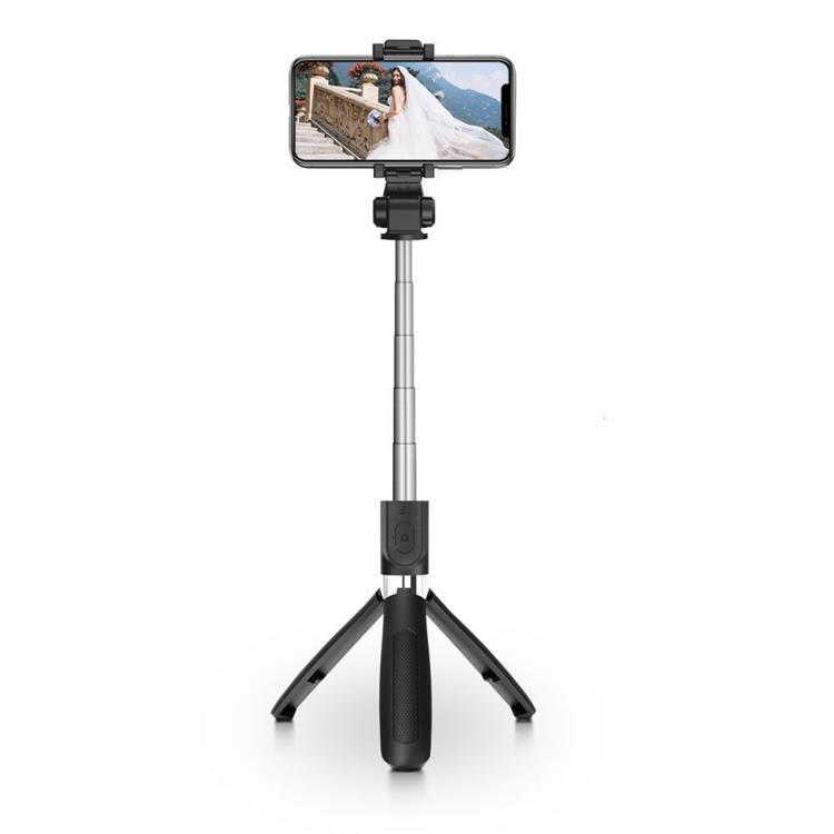 Trådlös Selfiestick Tripod L01S - Svart | 150 | AlltMobil