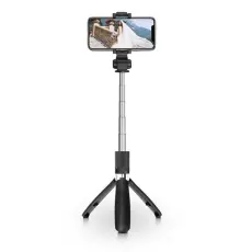 Tech-Protect - Tr&aring;dl&ouml;s Selfiestick Tripod L01S - Svart