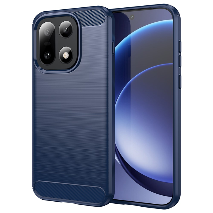 OnePlus 15 5G Mobilskal Carbon Fiber Texture Brushed - Blå (Blå) | 2353 | AlltMobil
