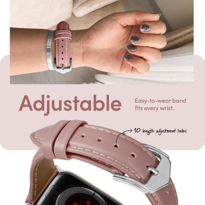 UTGATT - Spigen Apple Watch (41mm) Series 9 Armband Cyrill Kajuk - Rose