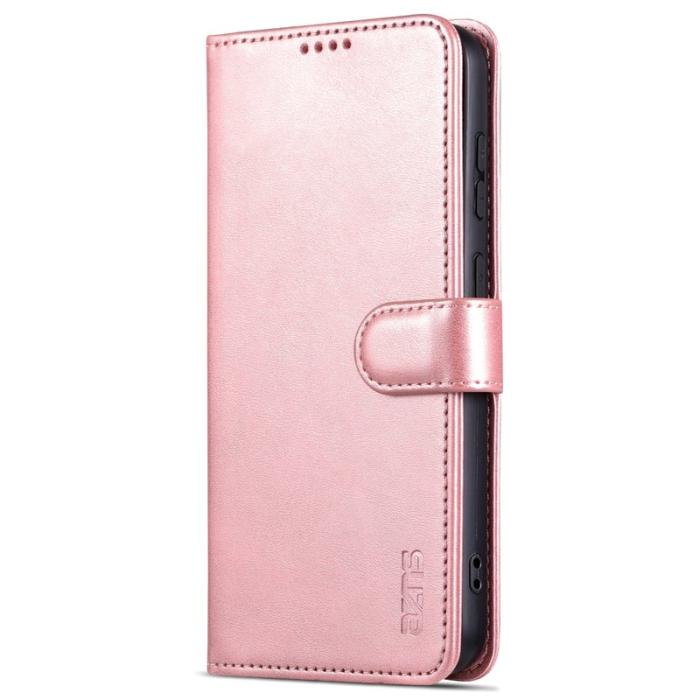 AZNS - AZNS Samsung Galaxy S23 FE Plånboksfodral Slim Konstläder - Roséguld