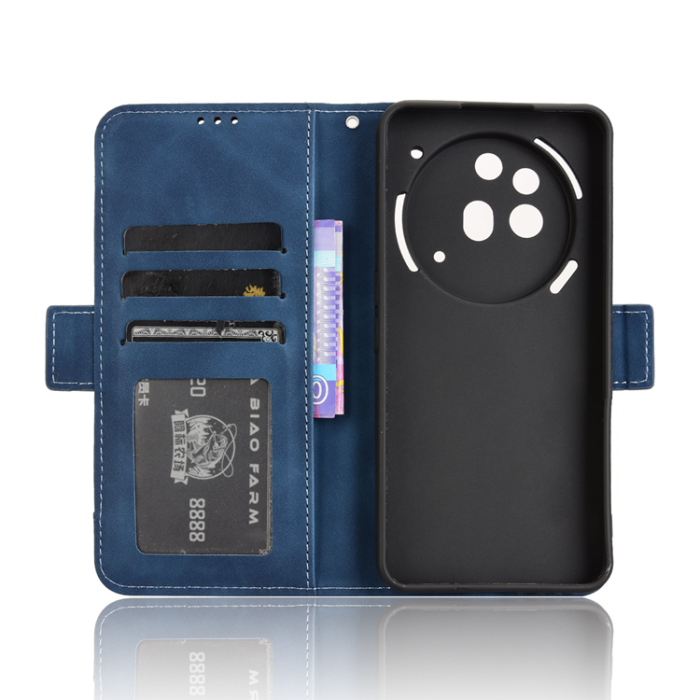 A-One Brand - Nothing Phone (3a) Pro Plånboksfodral Läder - Blå