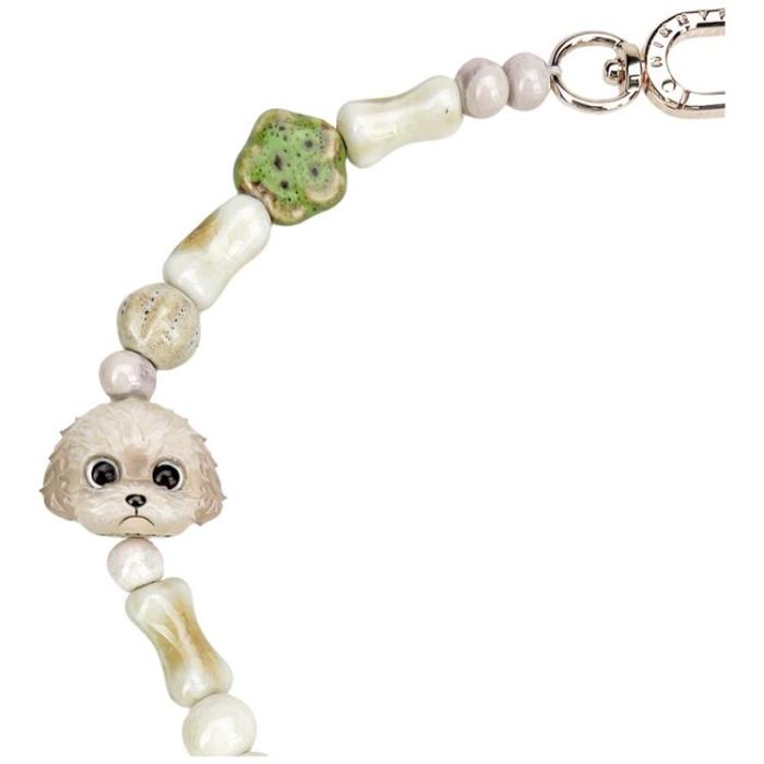 NIMMY - Nimmy Mobilrem Väska berlock Big Eye Cute Pets 2.0 - Brun