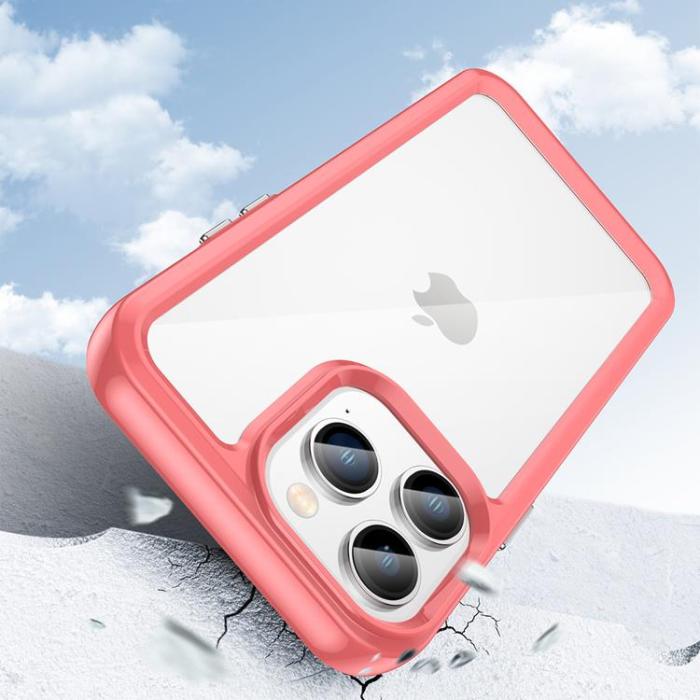 OEM - iPhone 14 Pro Skal Outer Space - Röd