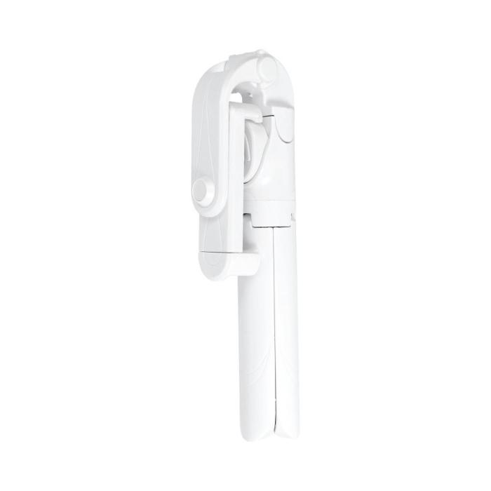 Forcell - Combo Bluetooth Selfiestick med Stativ och Fjärrkontroll - Vit
