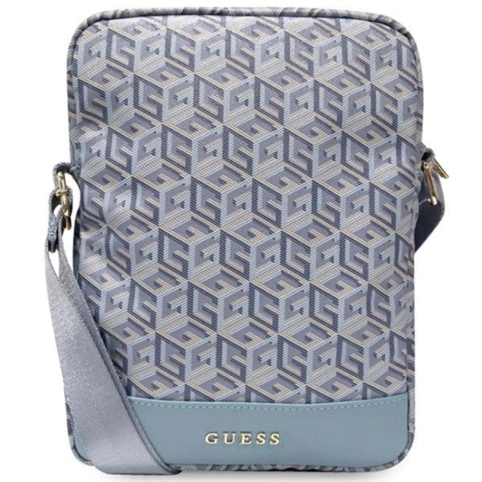 Guess - Guess Tablet Fodral 10'' GCube Stripe - Blå