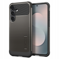Spigen - Spigen Galaxy S25 FE Mobilskal Magsafe Kickstand Slim Armor - Gunmetal