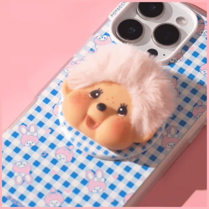 PopSockets - PopSockets MagSafe PopGrip Monchhichi och Stativ