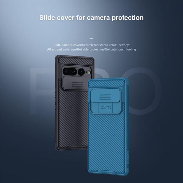 Nillkin - NILLKIN CamShield Pro Mobilskal till Google Pixel 7 Pro - Svart