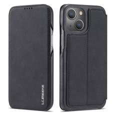 LC.imeeke - LC.IMEEKE iPhone 15 Plus Fodral KonstL&auml;der - Svart