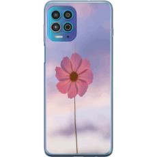 iSecrets - Mobilskal till Motorola Moto G100 med Rosa blomma