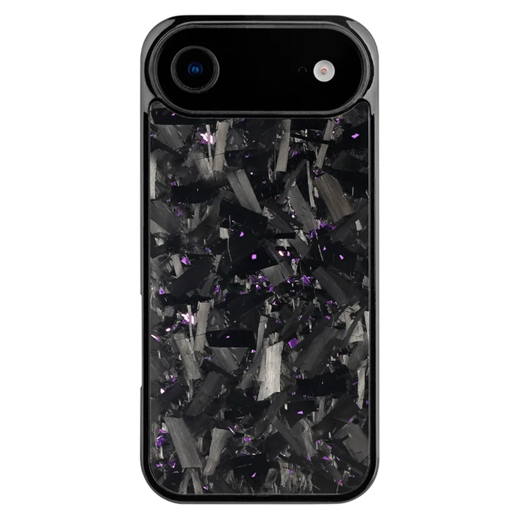 iPhone Air Mobilskal MagSafe Aramid Fiber Large Texture - Lila | 2353 | AlltMobil