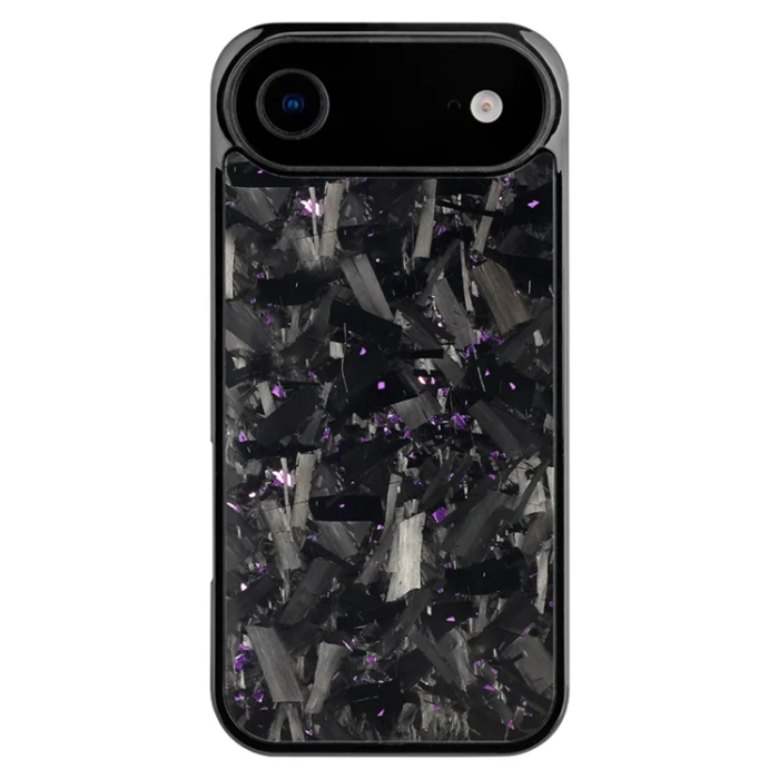 A-One Brand - iPhone Air Mobilskal MagSafe Aramid Fiber Large Texture - Lila