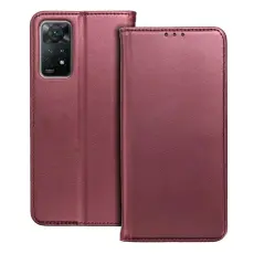 OEM - Xiaomi Redmi Note 13 Pro 5G Plånboksfodral Smart Magento - Burgundy