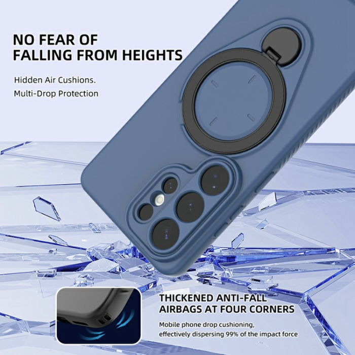 A-One Brand - Galaxy S26 Ultra Mobilskal Rotating Kickstand Drop Proof TPU