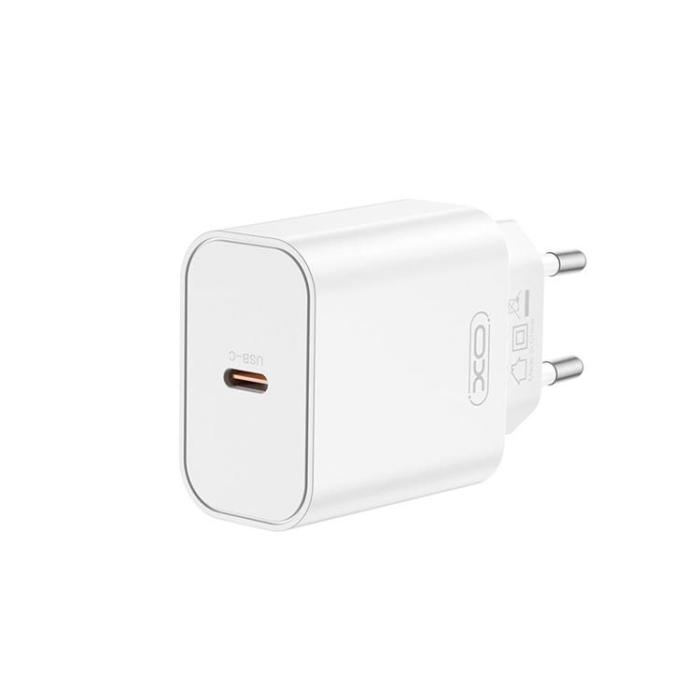 XO - XO Snabbladdare 20W USB-C CE35 PD - Vit
