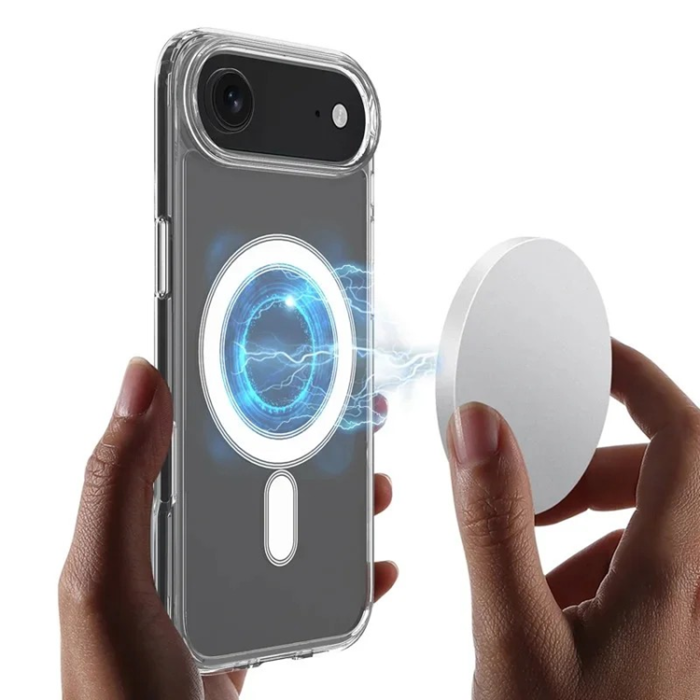 WANLONFENG - WANLONFENG iPhone 17 Air Mobilskal MagSafe + [2-Pack] Härdat glas