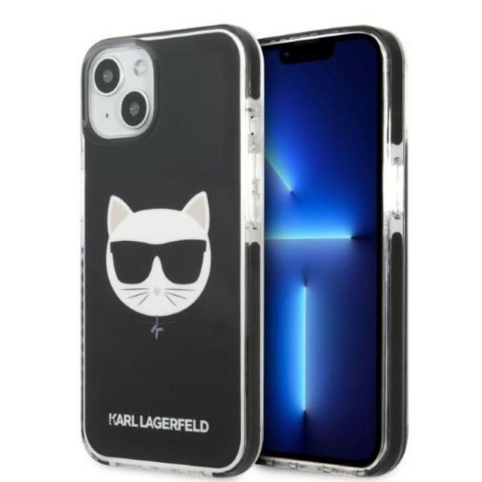 KARL LAGERFELD - Karl Lagerfeld iPhone 13 Skal Choupette Head - Svart