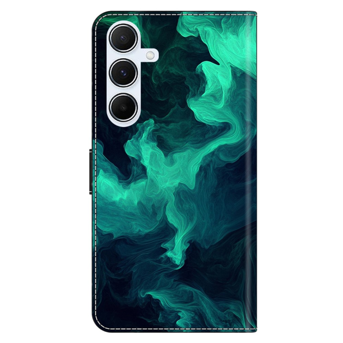 A-One Brand - Galaxy A17 5G Plånboksfodral Pattern Printing - Smoke
