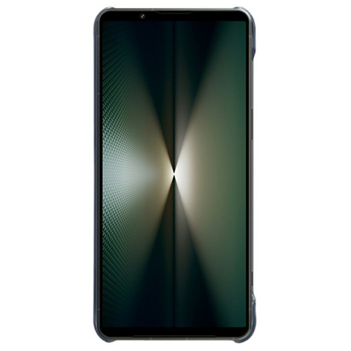 A-One Brand - Sony Xperia 1 VII Mobilskal Calfskin Texture PU-Läder - Blå