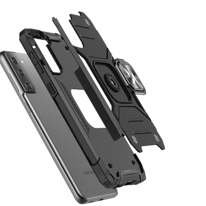 Wozinsky - Wozinsky Ring Armor Skal Galaxy S22 Plus - Svart