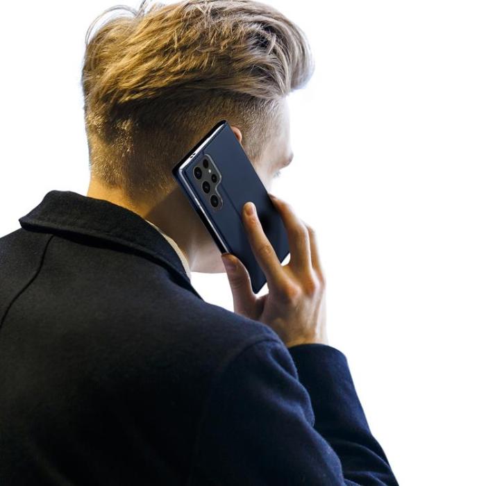 Dux Ducis - Dux Ducis Galaxy S24 Ultra Plånboksfodral Skin Pro med Flap - Blå