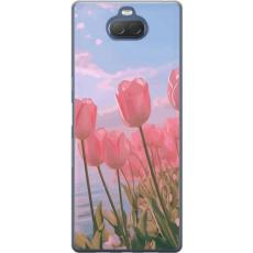 iSecrets - Mobilskal till Sony Xperia 10 Plus med Rosa Tulpaner