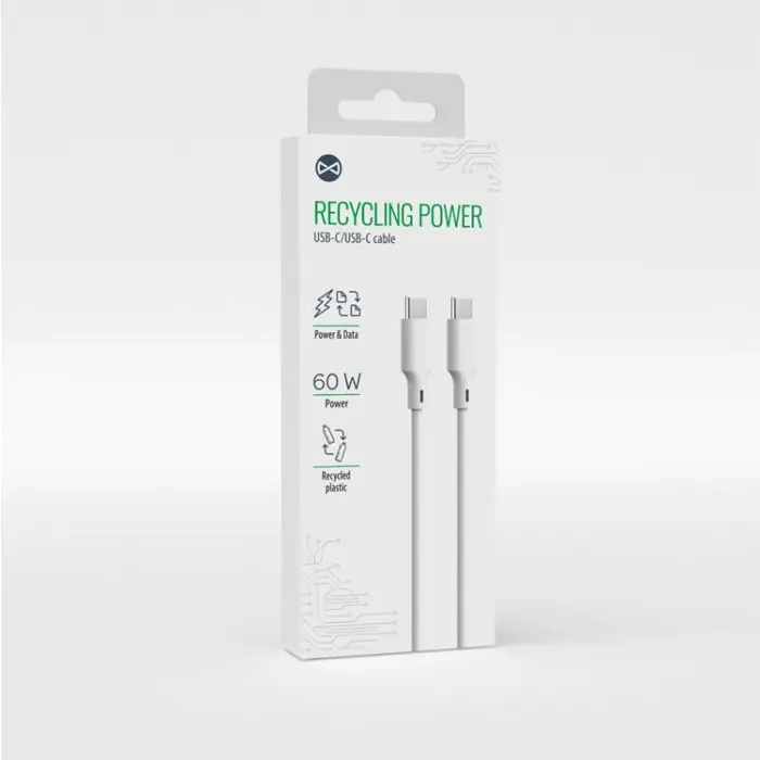 Forever Recycling - Forever USB-C till Lightning Kabel 3A 1.5m KR12-CL-00